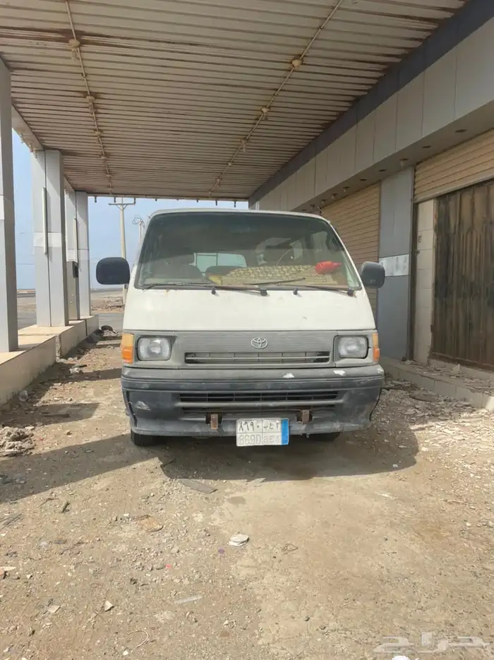 باص تويوتا هايس موديل 95 مسقط للبيع كامل او قطع تشليح 5