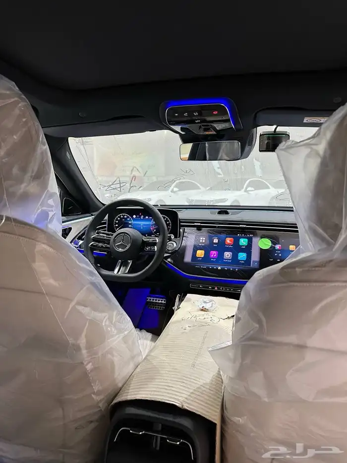 مرسيدس E300 AMG 2025 اصفار . رصد الفخامة 32