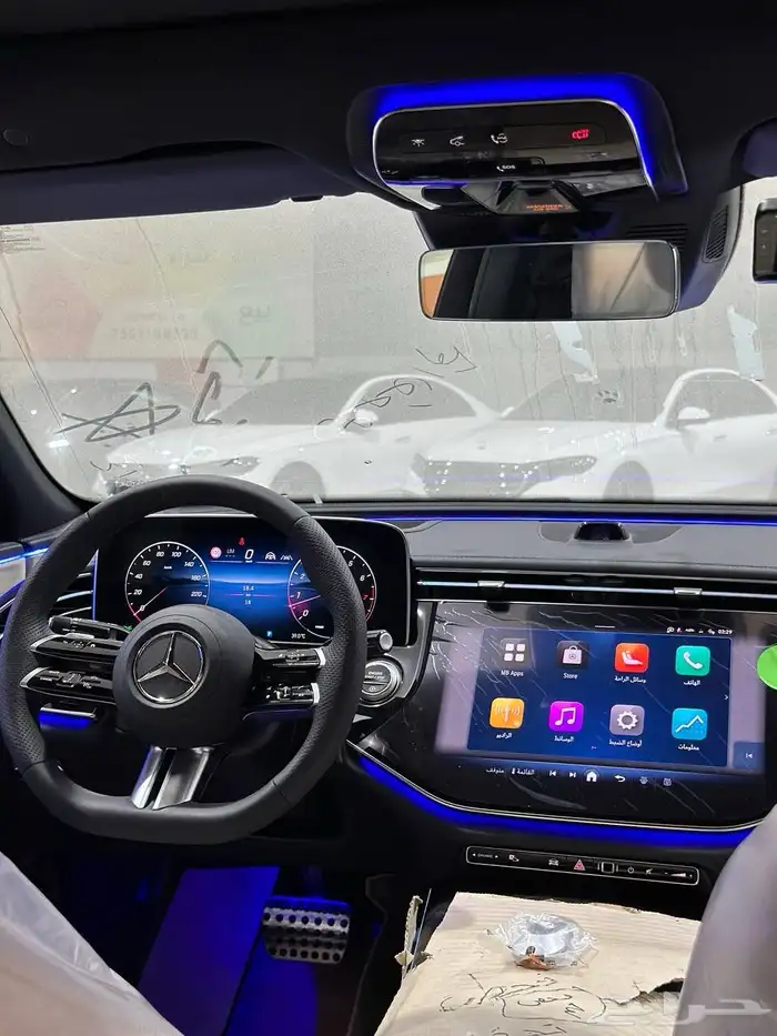 مرسيدس E300 AMG 2025 اصفار . رصد الفخامة 34