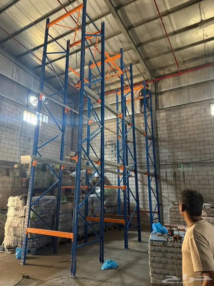 أ رفف بقالات مستودعات ومخازن وميزانين ونظام درايف 2