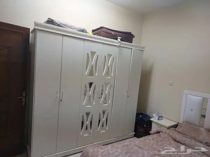 غرفه نوم أخت الجديدة استعمال قليل جدا مع المرتبه الطبيه 4