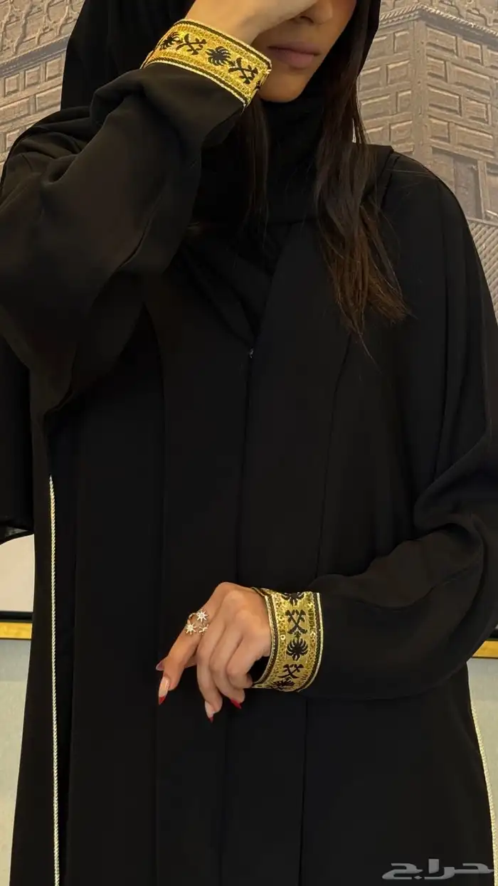 عبايه يوم وطني تاسيس ازياء فساتين عبايات مناسبات حفلات 1
