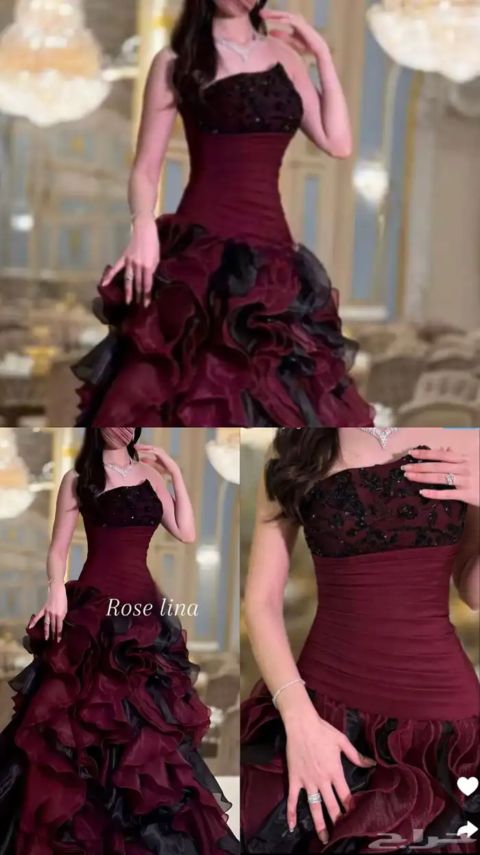 فستان استخدمته مره واحده 4 ساعات 0