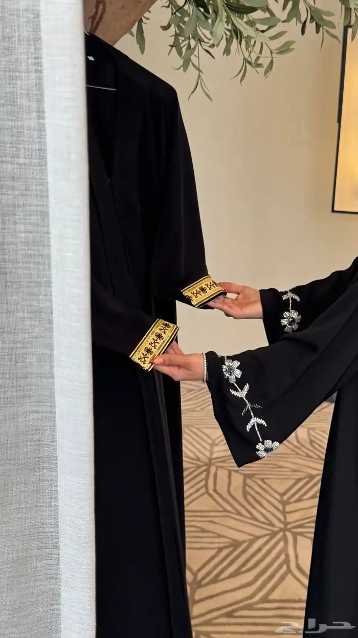 عبايه يوم وطني تاسيس ازياء فساتين عبايات مناسبات حفلات 3