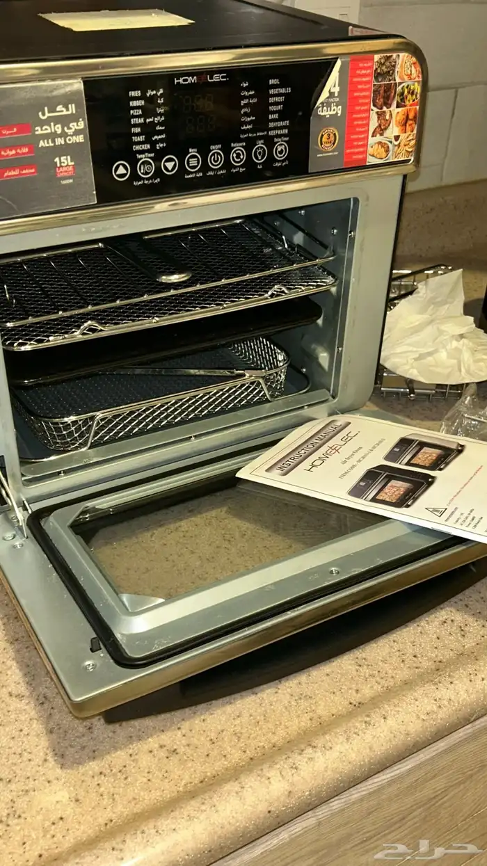 فرن كهربائي وقلاية هوائية 2