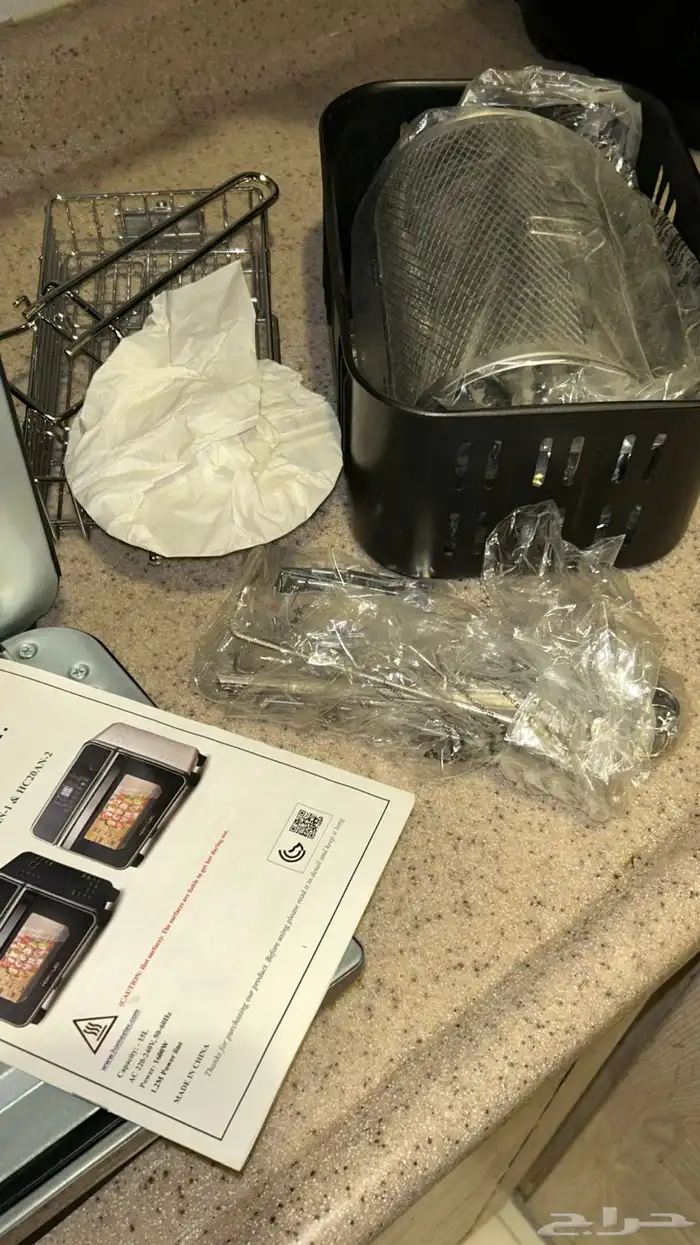 فرن كهربائي وقلاية هوائية 3