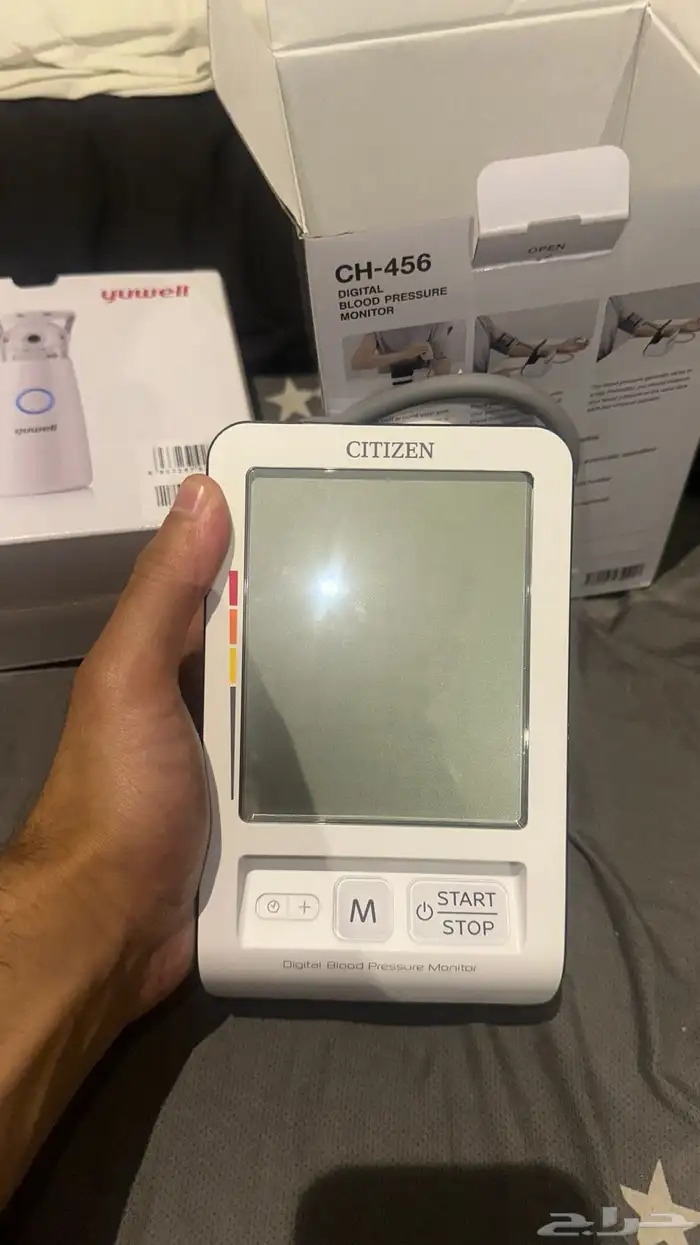 جهاز قياس الضغط وجهاز استنشاق البخار 2
