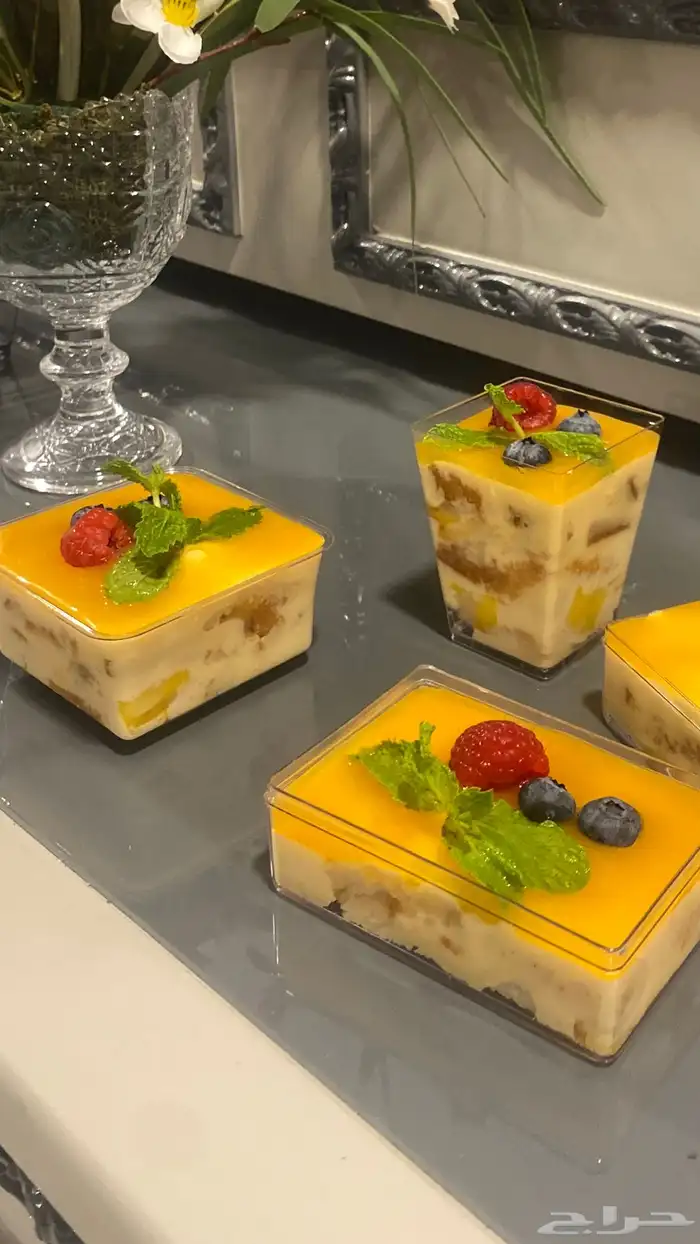 اورد للكوفيهات والديوانيات ومناسبتكم حلا المانجو والتراميسو 2