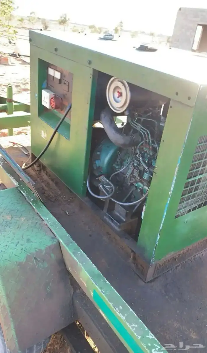 مكينه مولد كهرب 3 سرندل كابوتا مع قلص 0