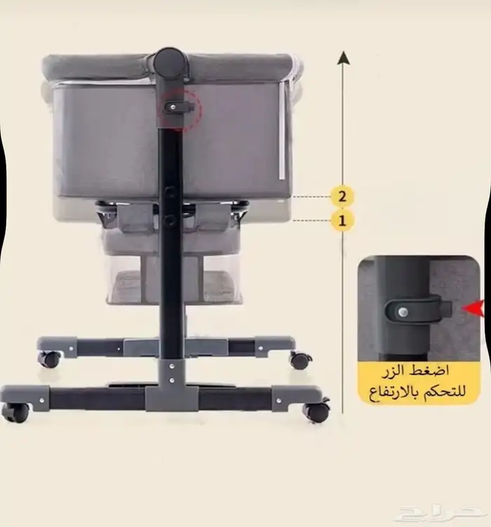 سرير اطفال نكست تومي 3
