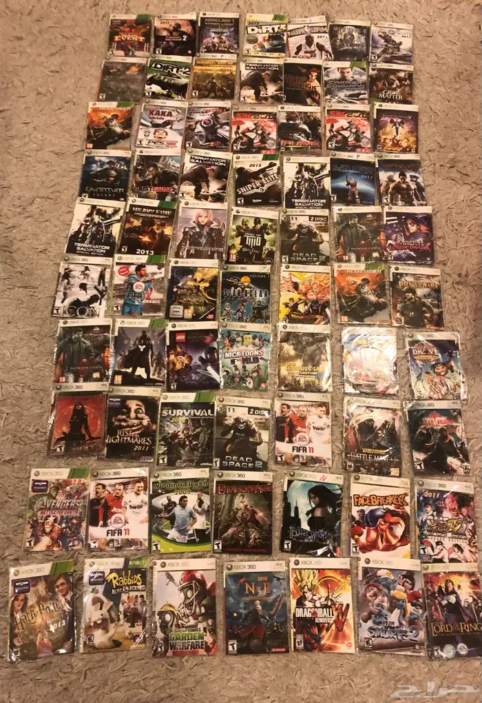 للبيع أشرطة سوني بلايستيشن 1 2 3 4 5 psp Xbox 360 6