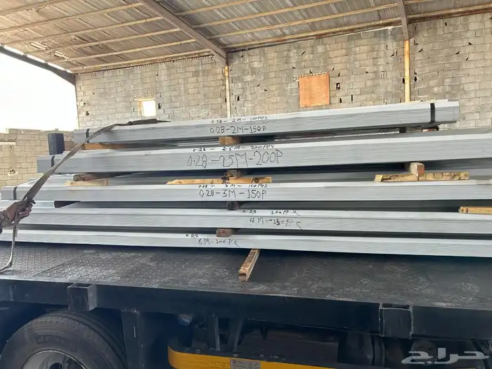 تيوبات كمرات جسور شكنو زنك قرميط احمر حديد جديد وسعر مناسب 3