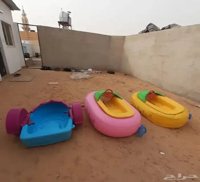 حوض لعبة مع القوارب 6 في 6 1
