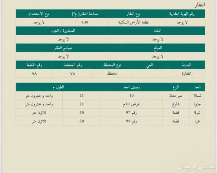 للبيع ارض تجارية في الدوادمي الفقارة 0