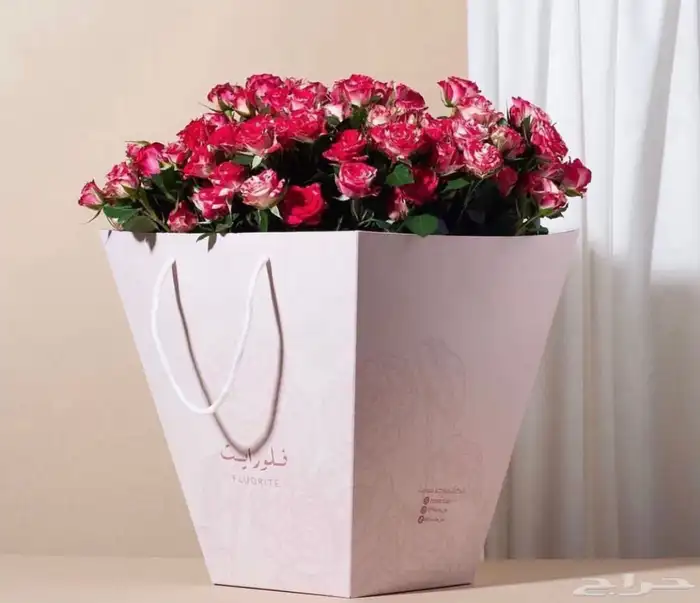 طباعة أكياس ورد بوكسات ورد 0