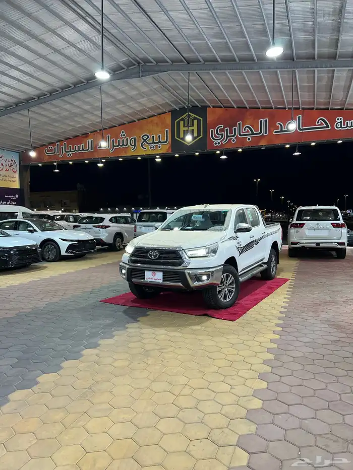 تويوتا هايلوكس غمارتين دبل ديزل توماتيك2025جديد 162.150شامل 0