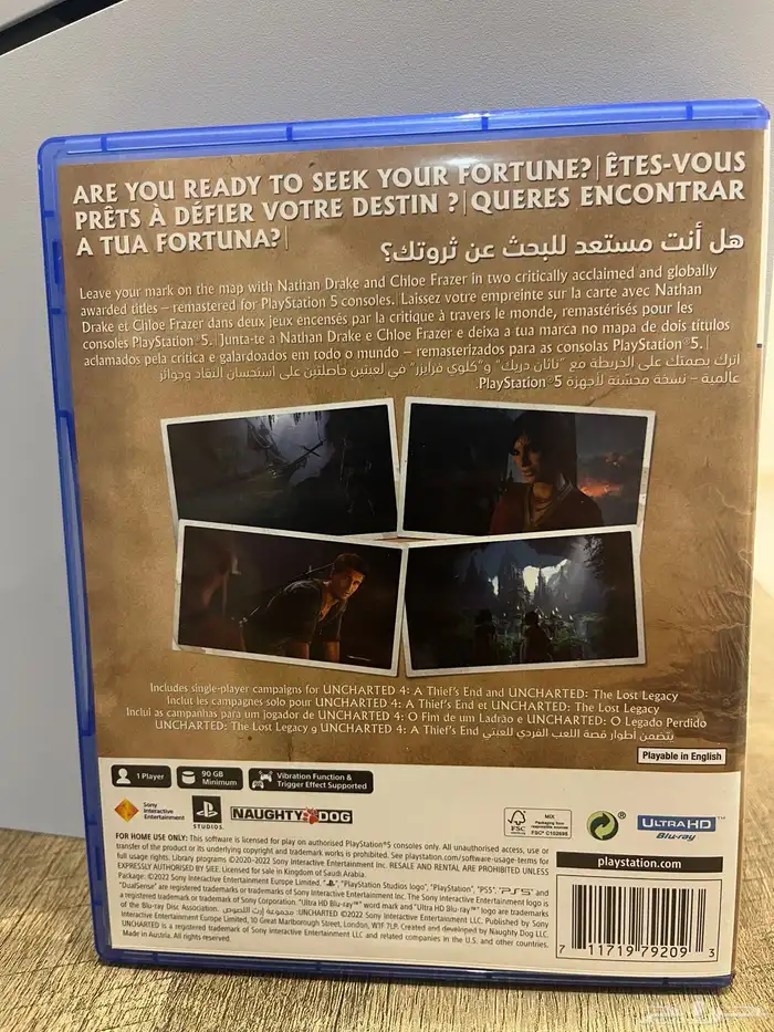 شريط UNCHARTED 4للبيع 1