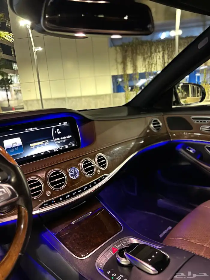 مرسيدس بنز S400 يخت 2015 قمة النظافة بحالة الوكالة 24