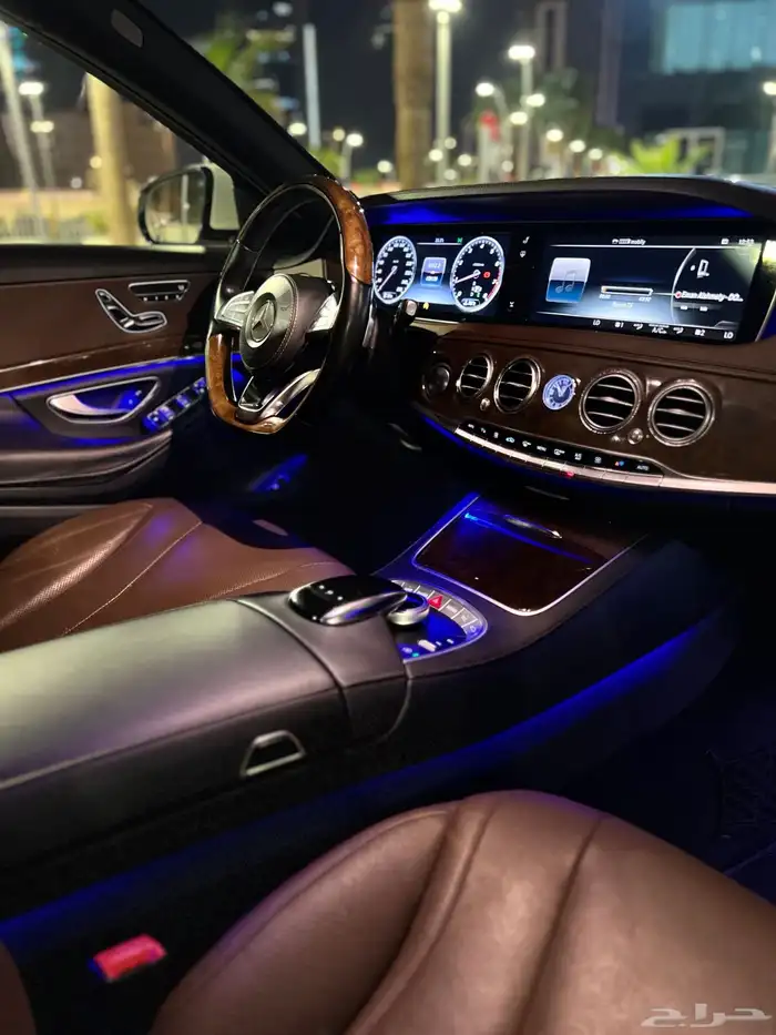 مرسيدس بنز S400 يخت 2015 قمة النظافة بحالة الوكالة 41