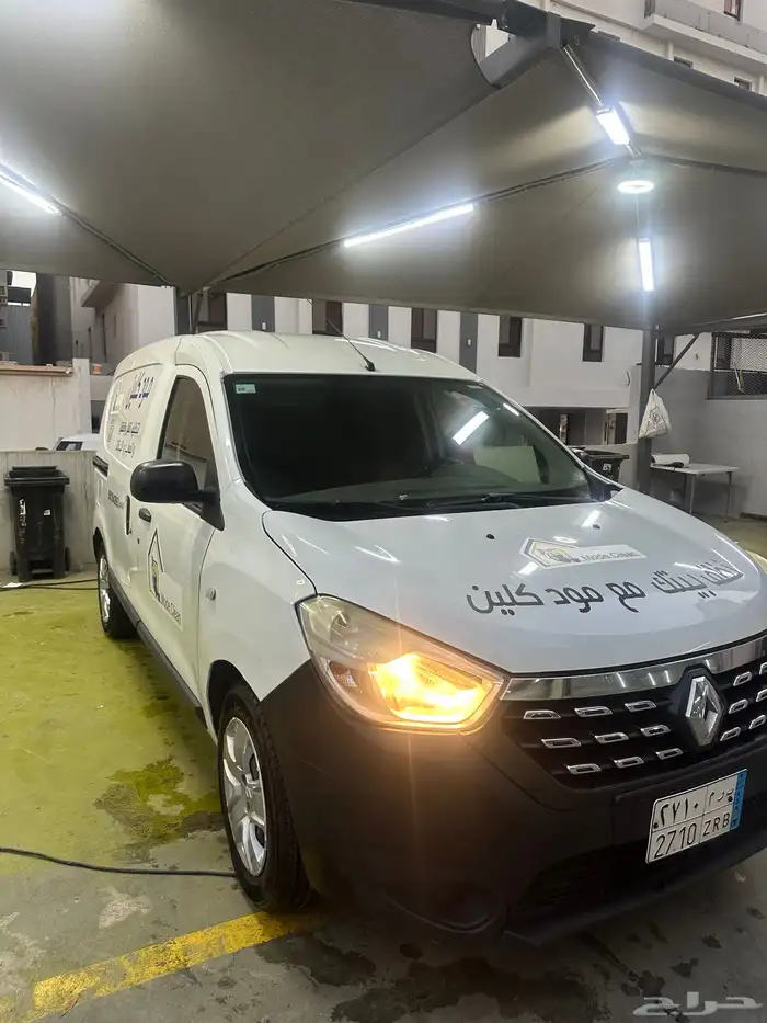 باص رينو دوكر جاهز لمشروع تنضيف المنازل 3