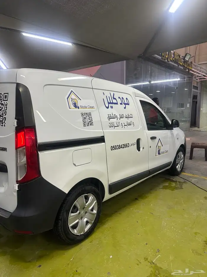 باص رينو دوكر جاهز لمشروع تنضيف المنازل 1
