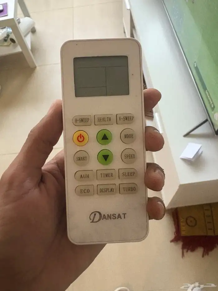 ريموت تحكم أصلي لمكيف سبليت دانسات   بحالة جيدة 0