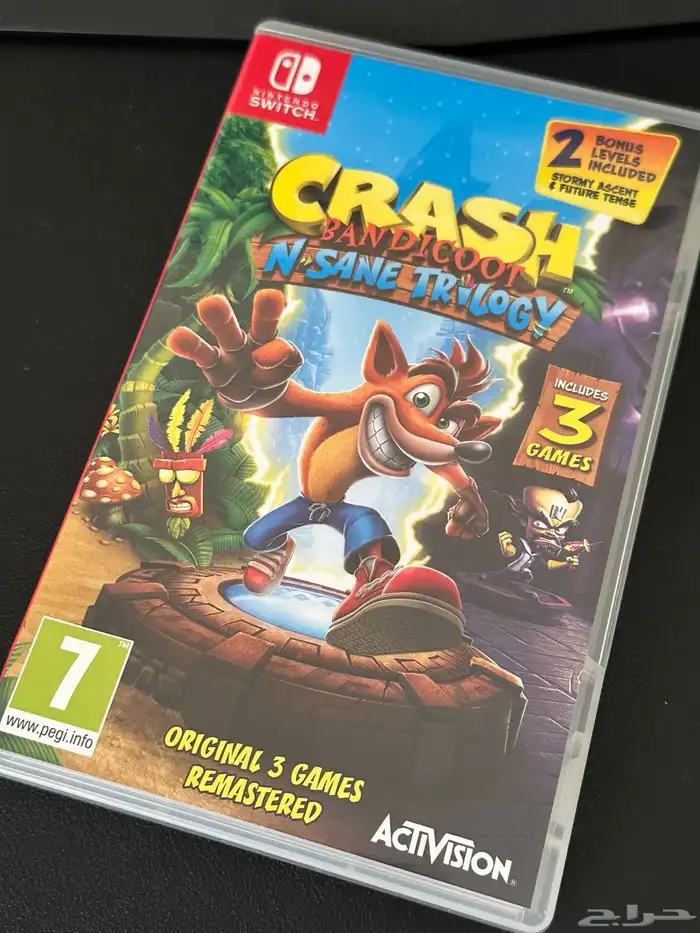 العاب نينتندو سويتش nintendo switch   crash bandicoot 0