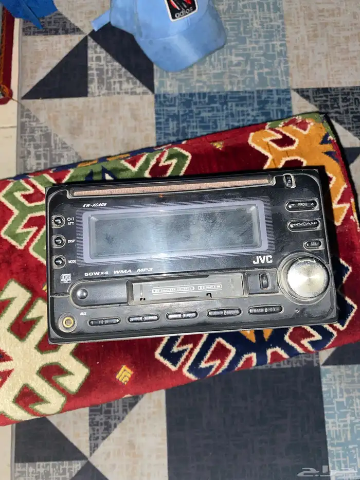 مسجل jvc وجنط فورد اسود 0