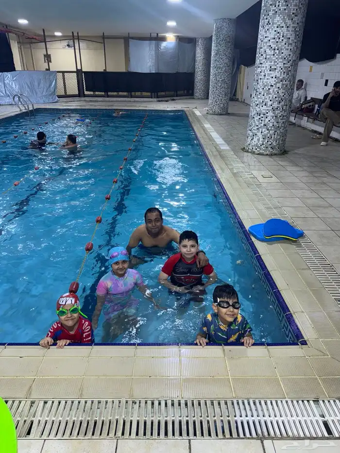 تعليم وتدريب السباحه للأطفال 7