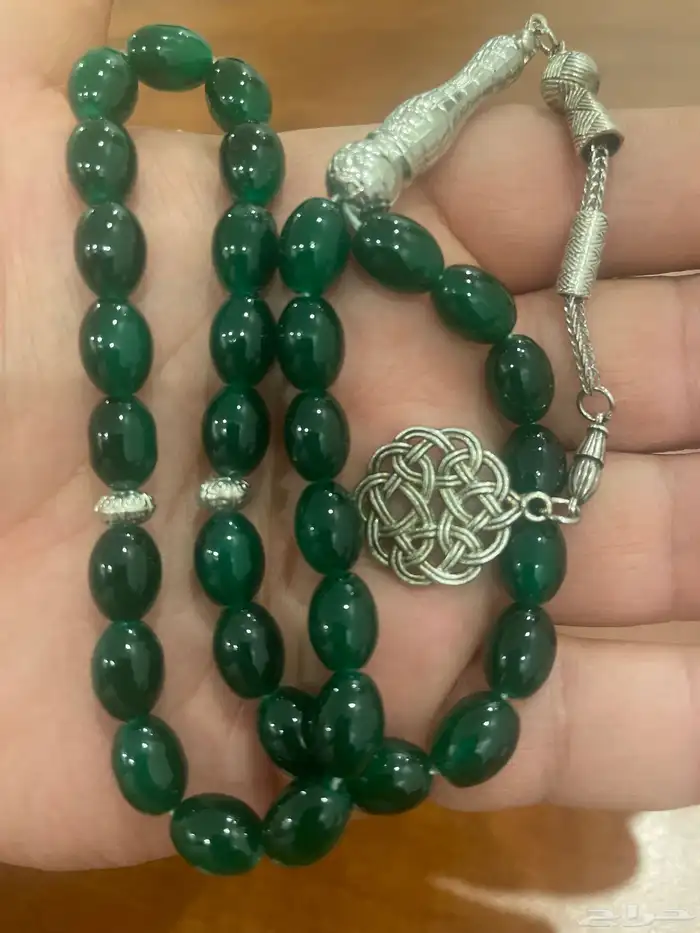 سبحة خضراء توزيعات هدايا 0