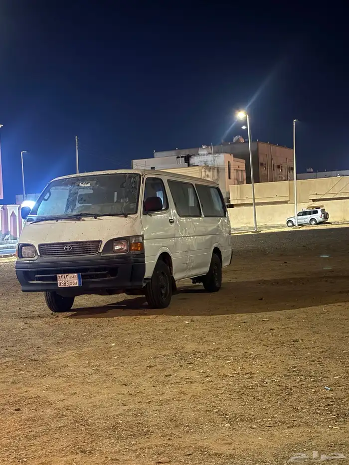 للبيع او الايجار باص تايوتا ديزل موديل 2002 2