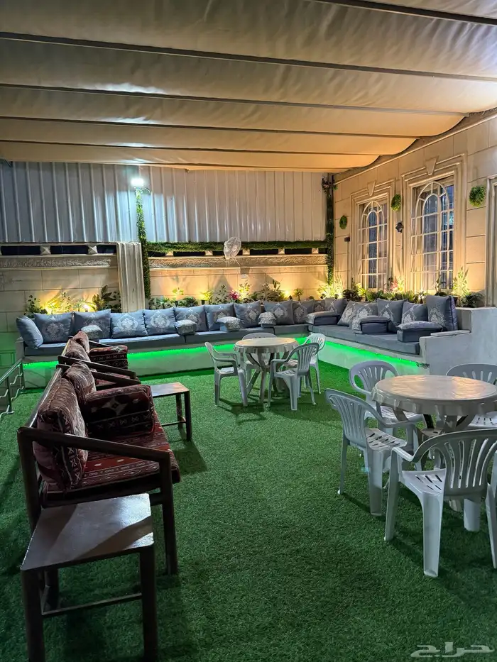 استراحة قسمين بمسبحين كبار وصغار وألعاب مائيه وملعب صابوني 25