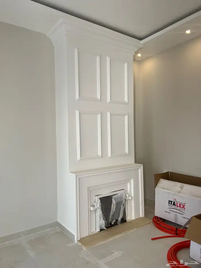 مشب نار أوجار مدخنة شغل مجلس جبس 10