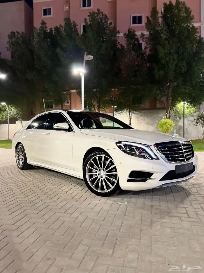 مرسيدس بنز S400 يخت 2015 قمة النظافة بحالة الوكالة 9