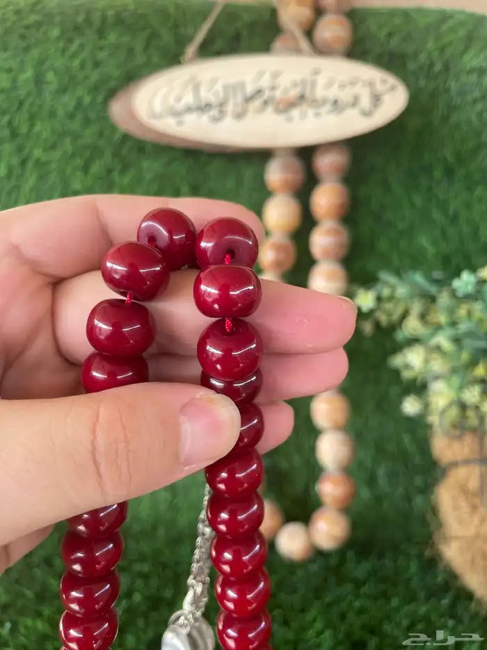 فاتوران سبحه مسباح فضه حلبي شرابه كركوشة إكسسوارات يدوي فضة 10