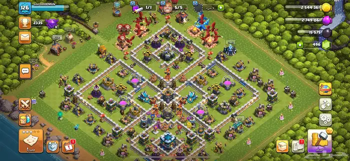 للبيع قرية كلاش تاون 12 ماكس على 25 0