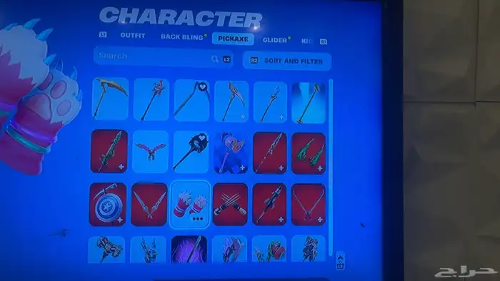 للبيع حساب فورت 8