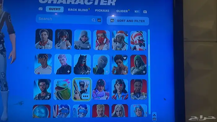 للبيع حساب فورت 1