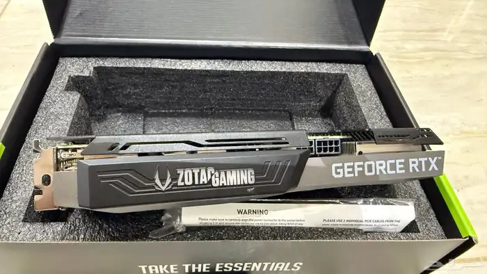 كرت شاشة RTX3070 zotac 2