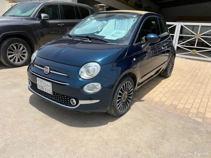 فيات 500C 2020 نظيف مخزن مستخدم واحد ممشى قليل سعودي 26