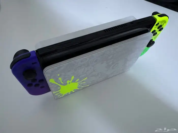 Nintendo Switch OLED Splatoon نينتيندو سوتش اولد سبلاتون 4