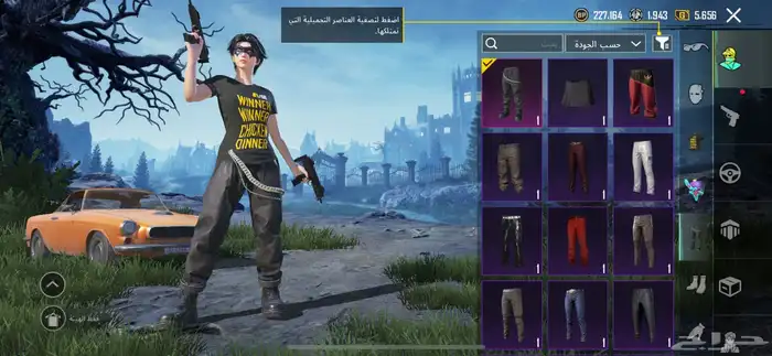 حساب ببجي ممتاز . 10