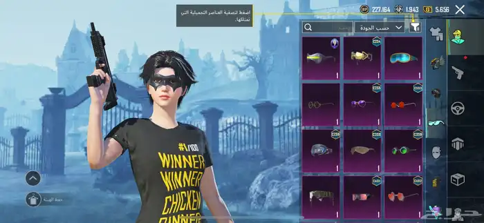 حساب ببجي ممتاز . 6