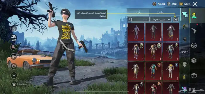 حساب ببجي ممتاز . 0