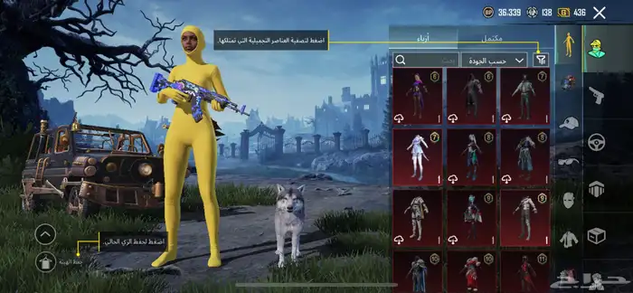 حساب ببجي للبيع 5