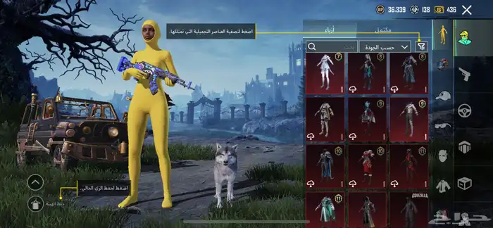 حساب ببجي للبيع 3