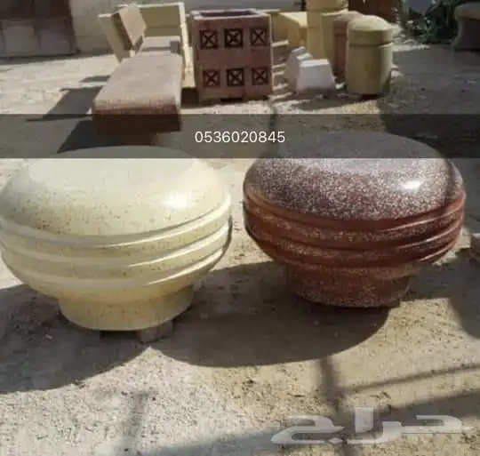 كراسي خرسانيه 4