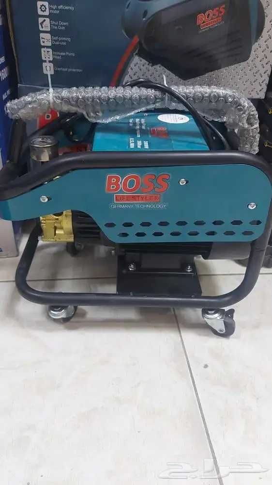 واشقان Boss قوة 300 بار ( مضخة غسيل السيارات ) 0