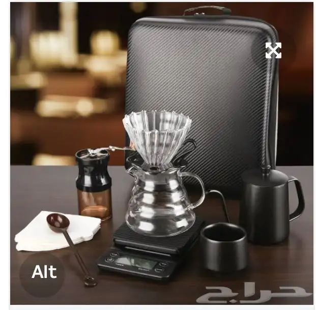 ادوات القهوة المقطرة V60 جديده 1
