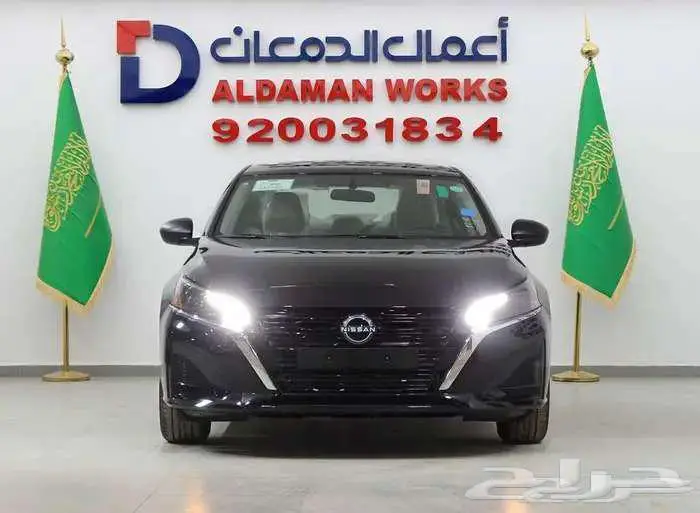 نيسان التيما 2.5 ستاندر 2025 كاش و اقساط ( اسود   رمادي ) 1